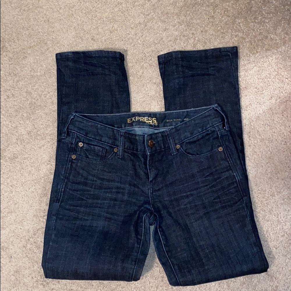 Express bootcut denim